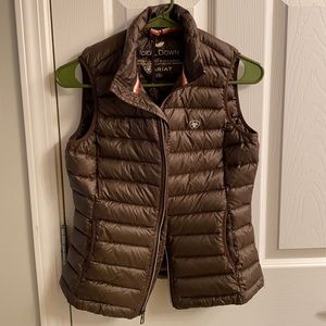 Ariat down vest